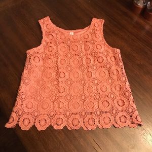Xhiliration Lace Blouse